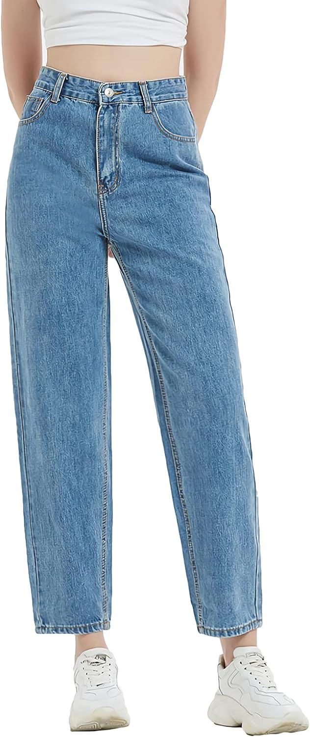 Straight Leg Jeans for Women High Waisted