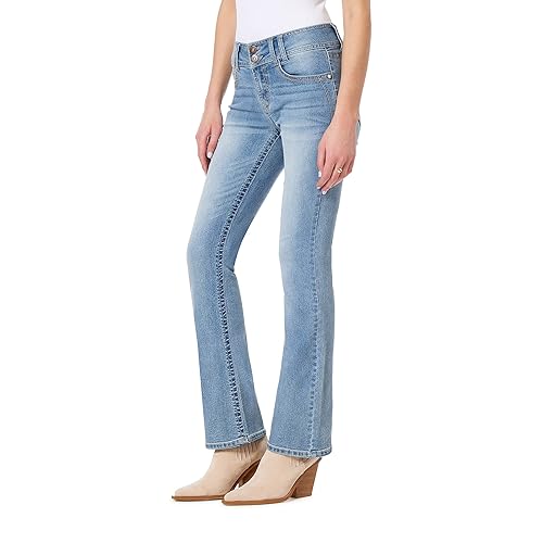 WallFlower Women's Luscious Curvy Bootcut