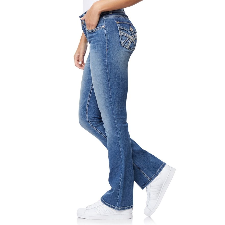 WallFlower Women’s Luscious Curvy Bootcut