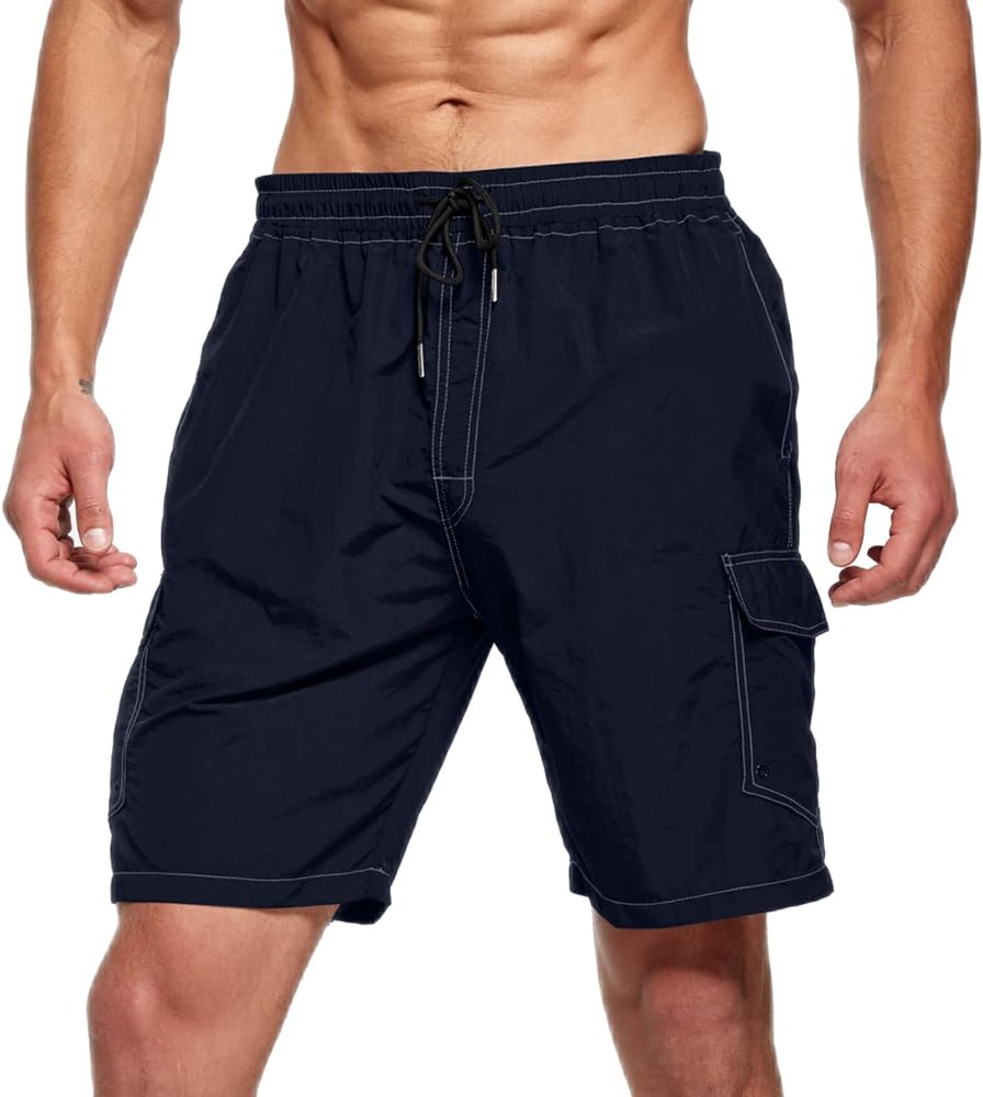 Mens Comfort Flex Waistband Shorts