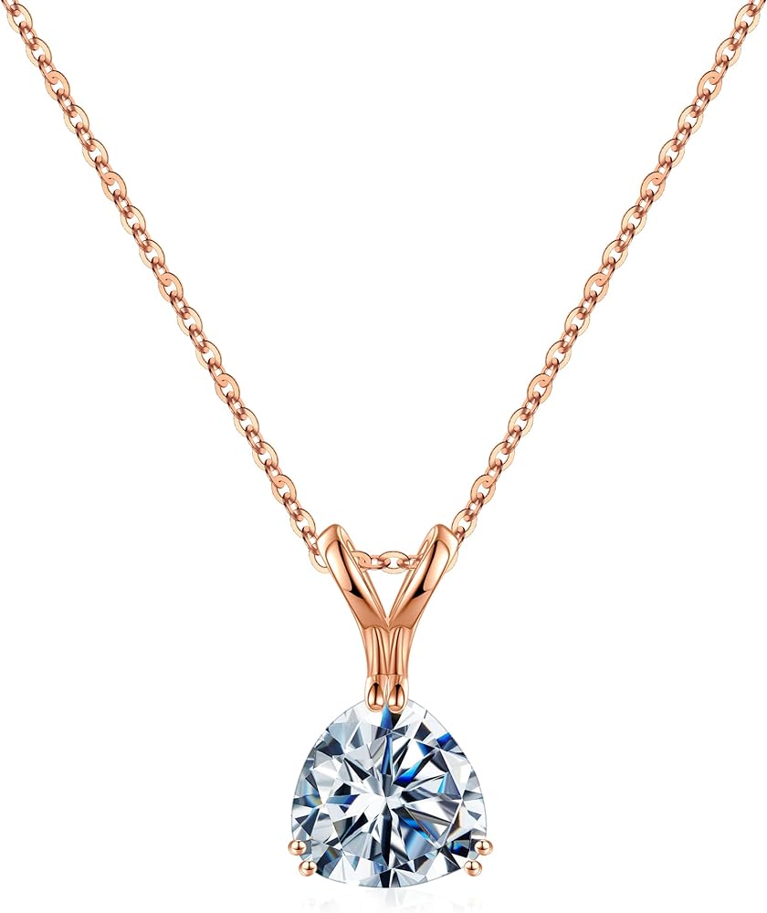 Moissanite Necklaces: Sparkling Elegance and Everyday Luxury