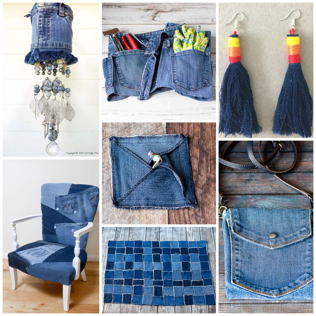 what to do with old jeans