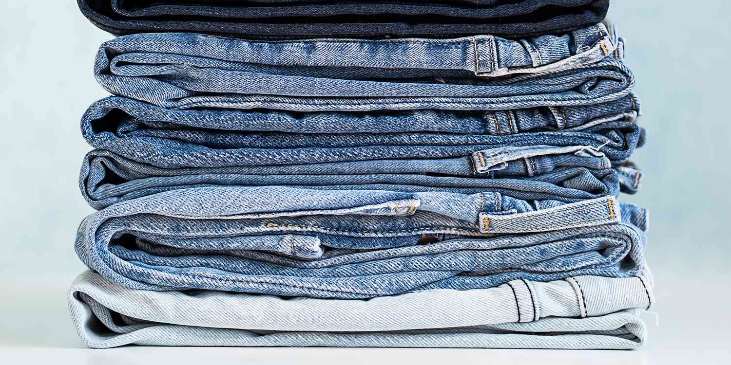 How to fold jeans for drawers