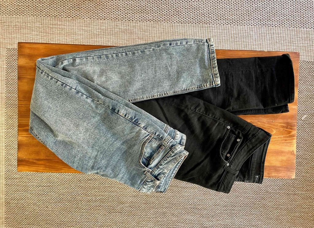 how to soften stiff jeans