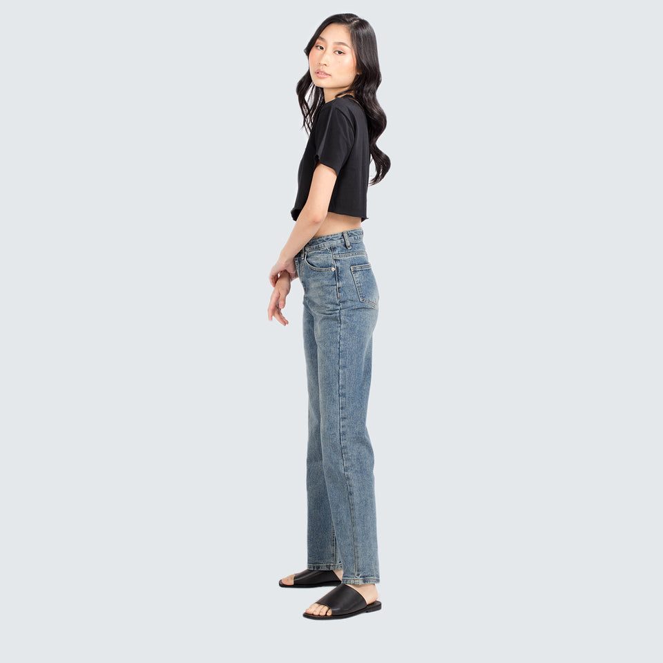 cropped flare jeans