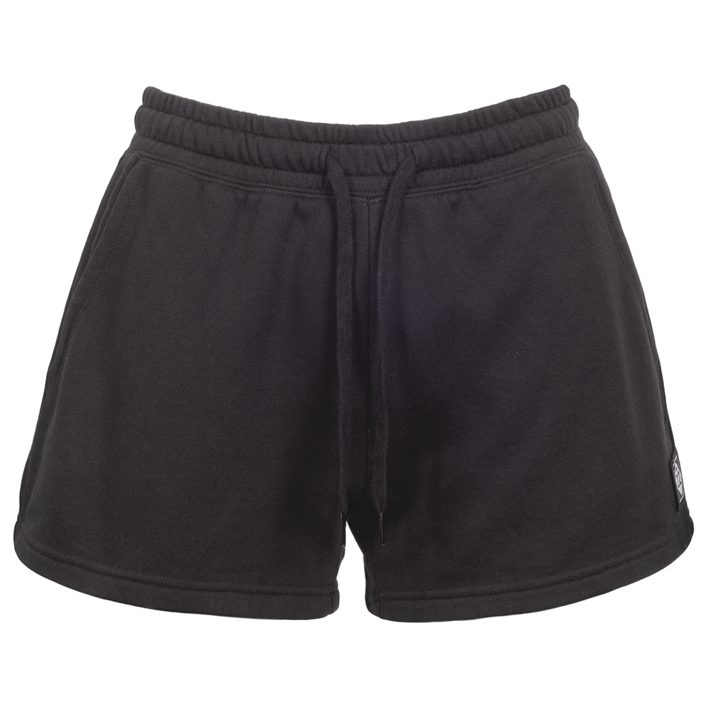 black shorts