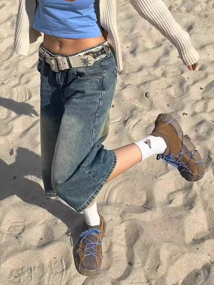 low rise jeans