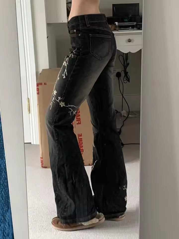 low rise jeans