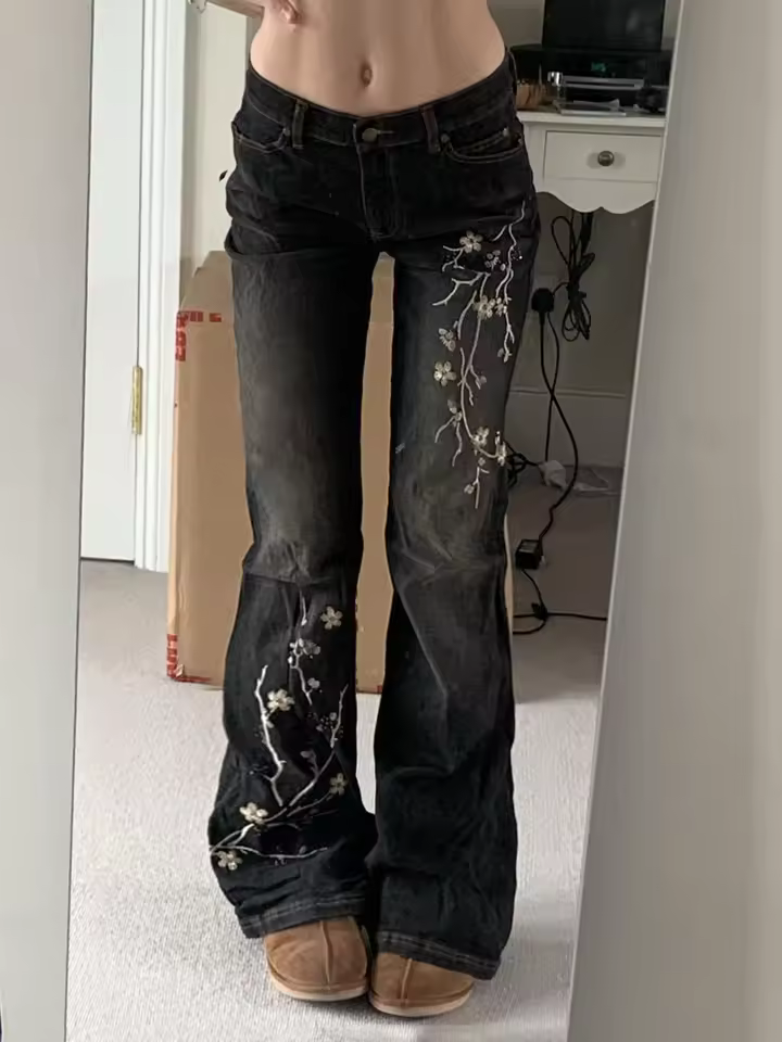 low rise jeans