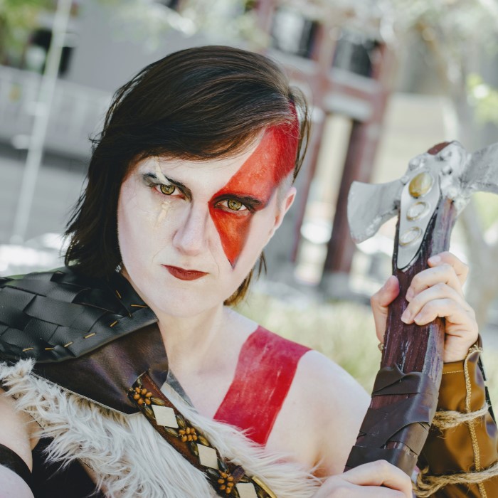 kratos halloween costume