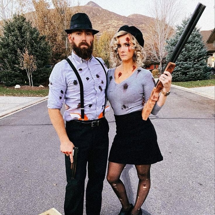 bonnie and clyde couples costume