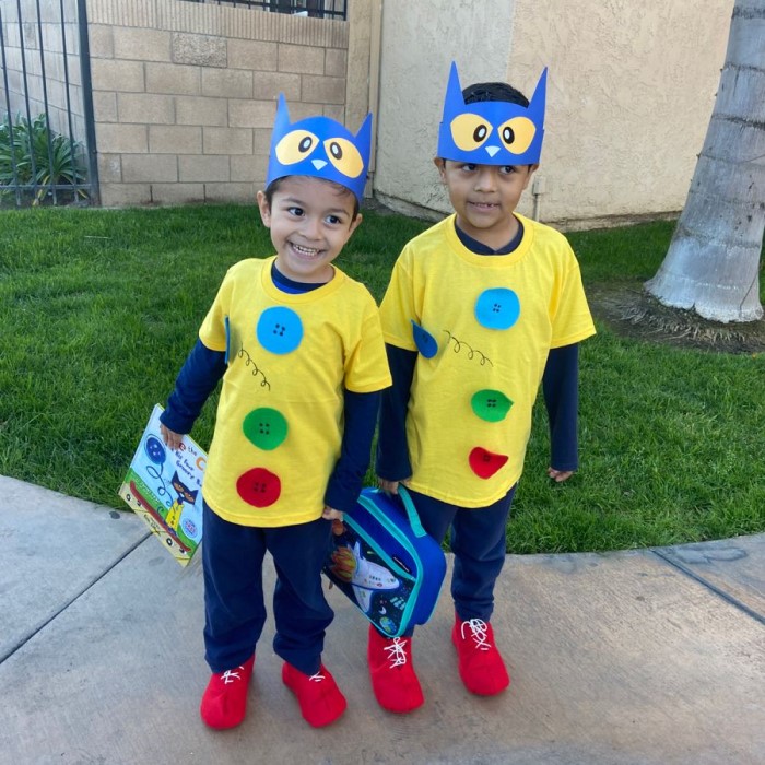pete the cat costume diy