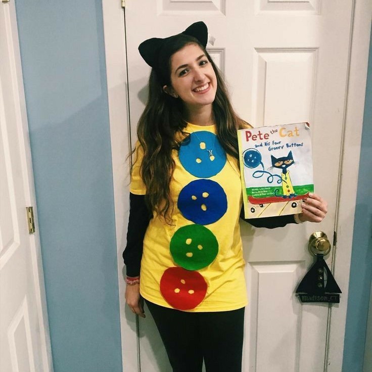 pete the cat costume diy