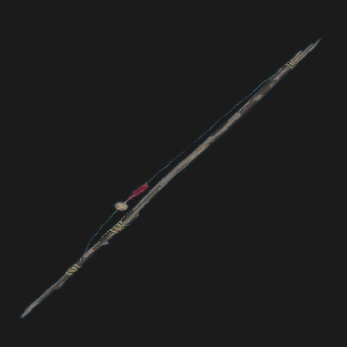 green hell fishing rod