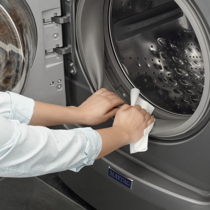 why would a washing machine leak from underneath