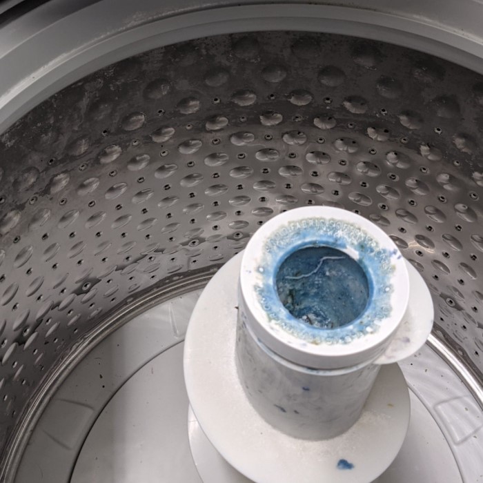 why would a washing machine leak from underneath